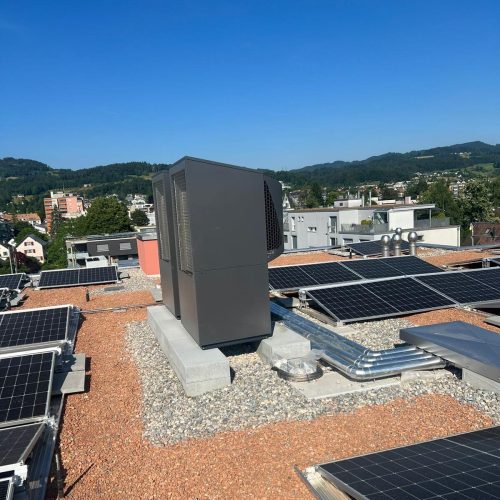 Heat pump and solar